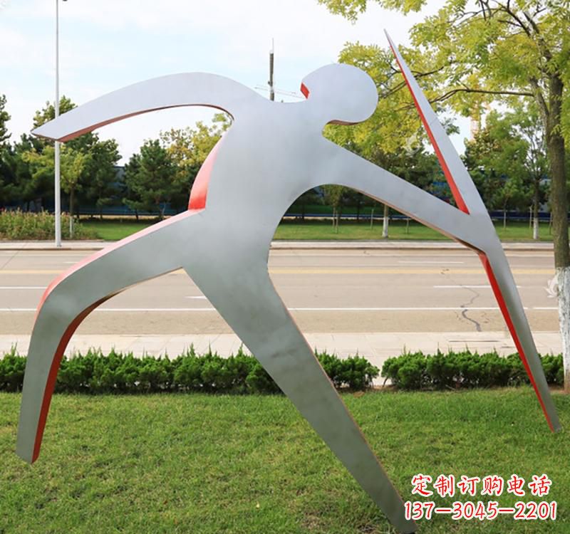 常州不锈钢标枪雕塑2