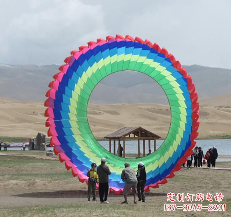 常州不锈钢彩色圆环雕塑——精致的艺术瑰宝