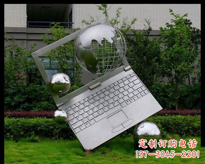 常州不锈钢制作的地球雕塑