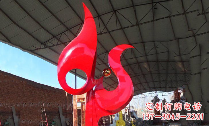 常州不锈钢抽象动物雕塑