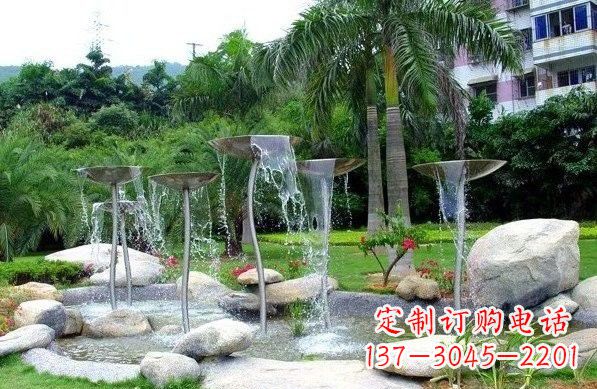 常州不锈钢喷泉雕塑艺术之美