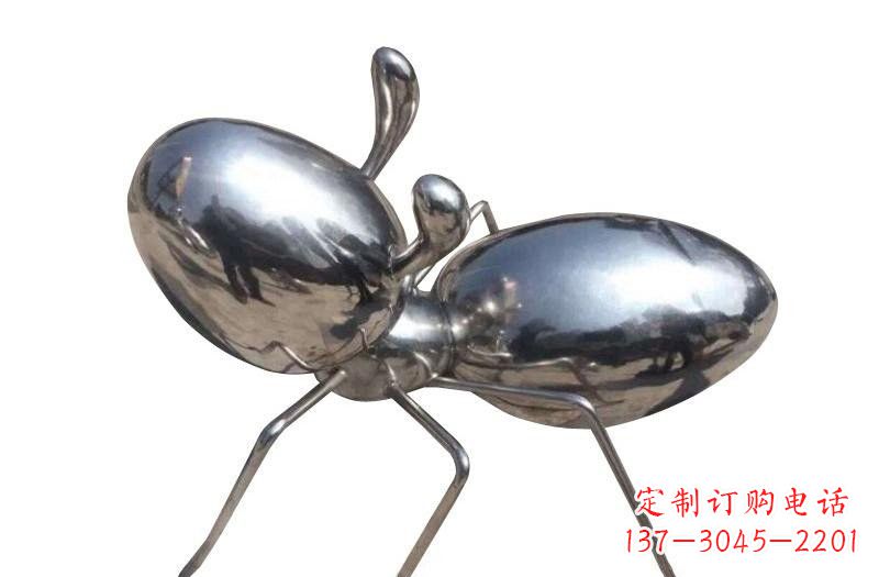 常州不锈钢抽象蚂蚁雕塑
