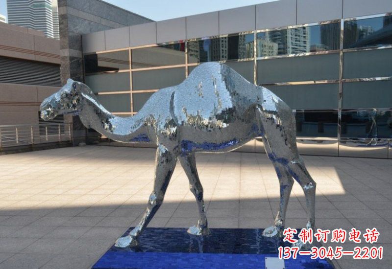 常州不锈钢骆驼雕塑