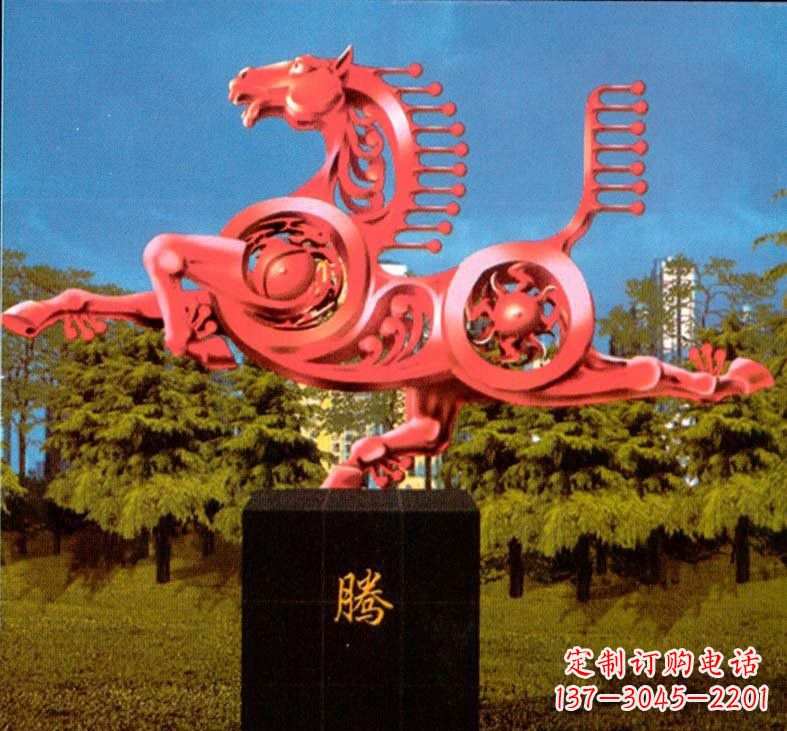 常州精美不锈钢马雕塑