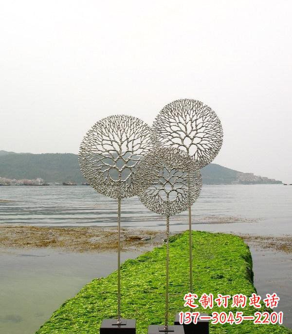 常州不锈钢蒲公英雕塑抽象美的象征