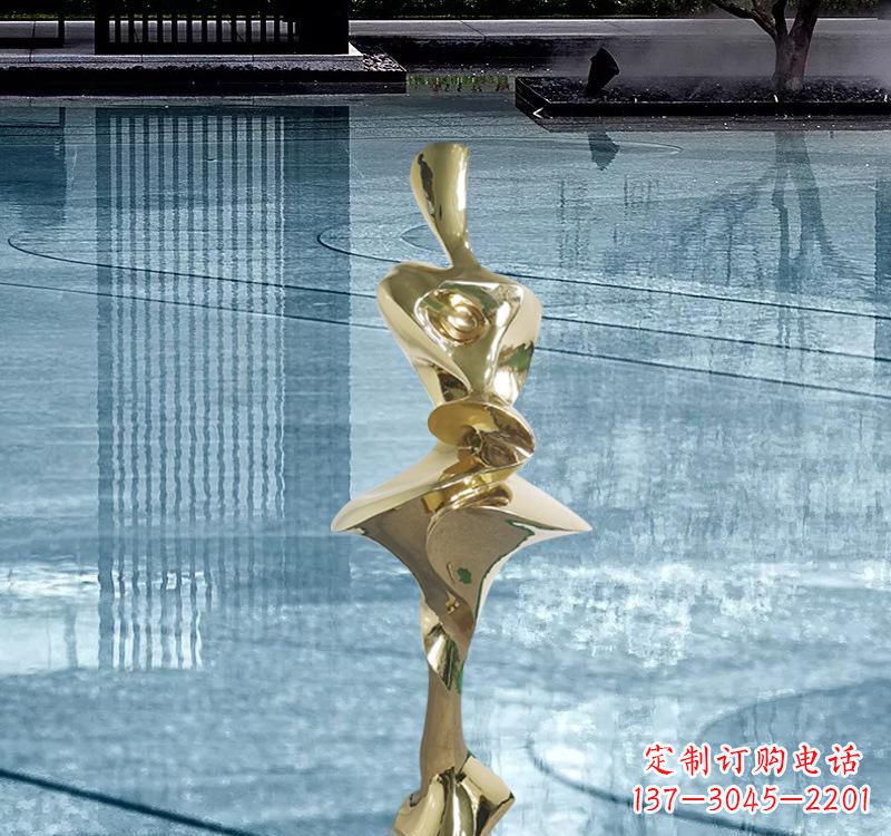 常州不锈钢材质的人体雕塑