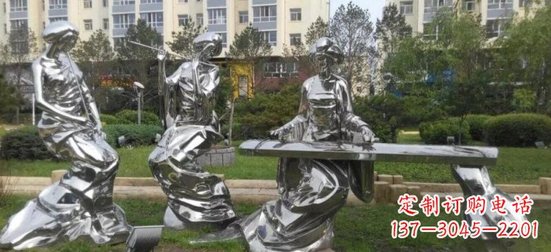 常州精致的不锈钢美女雕塑
