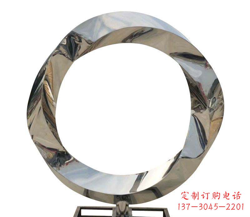 常州不锈钢抽象圆环