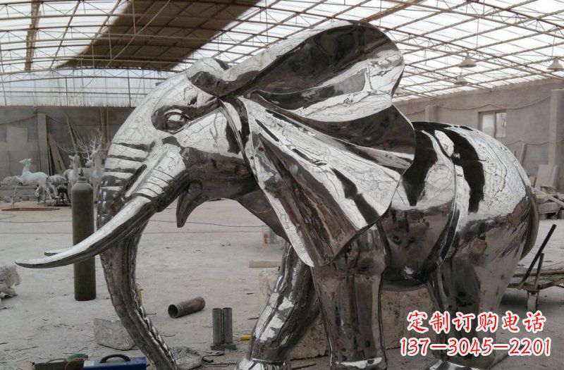 常州不锈钢大象传承与美的结合