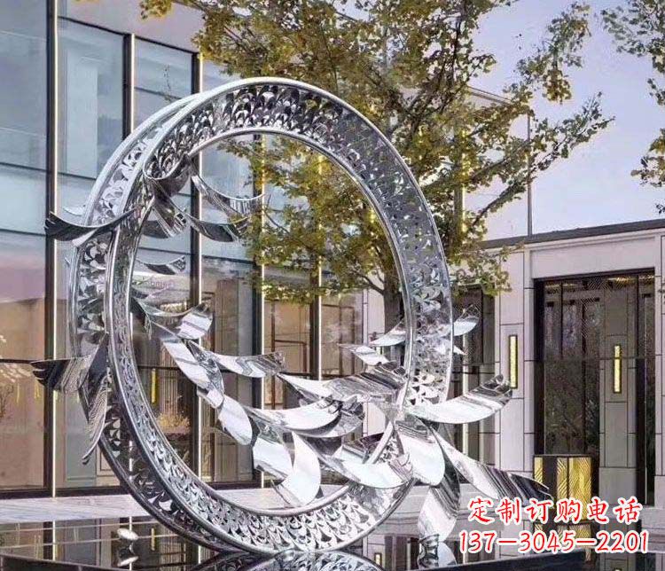 常州大雁雕塑象征着永恒的美丽