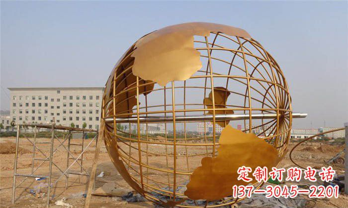 常州美丽的地球雕塑