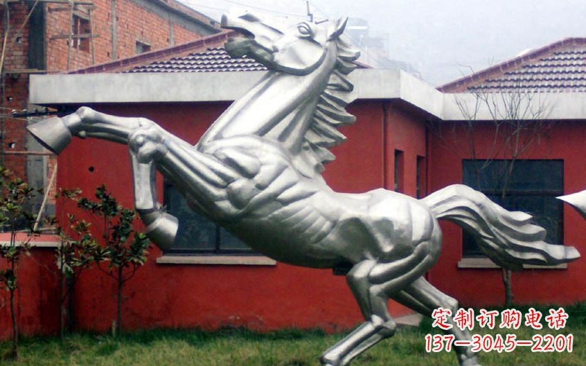 常州不锈钢奔马雕塑令人叹为观止的艺术杰作