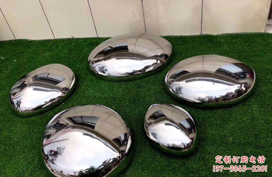 常州不锈钢鹅卵石雕塑艺术品的精致之美