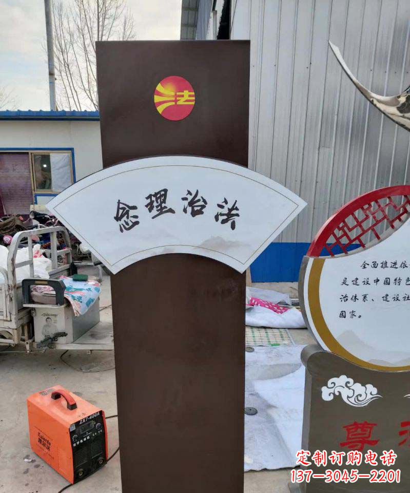 常州不锈钢标牌雕塑美丽耐用的艺术品