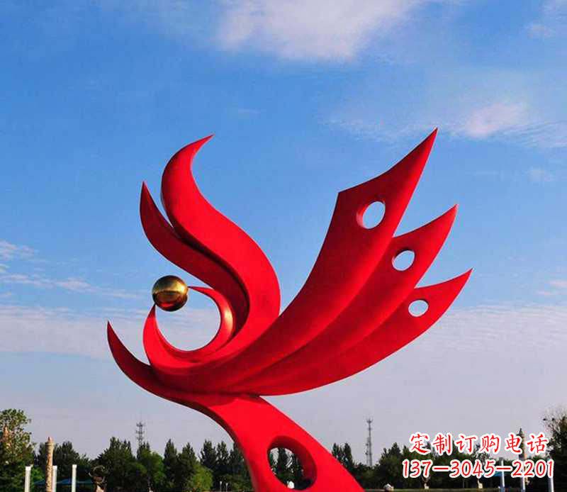 常州不锈钢凤凰灵动传神