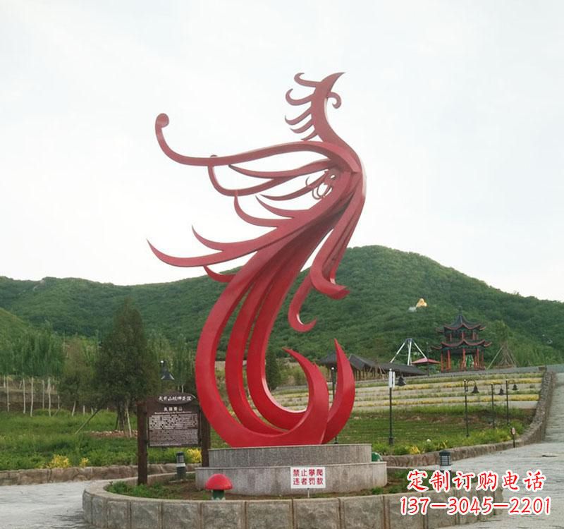 常州不锈钢凤凰展现古老文明的传承