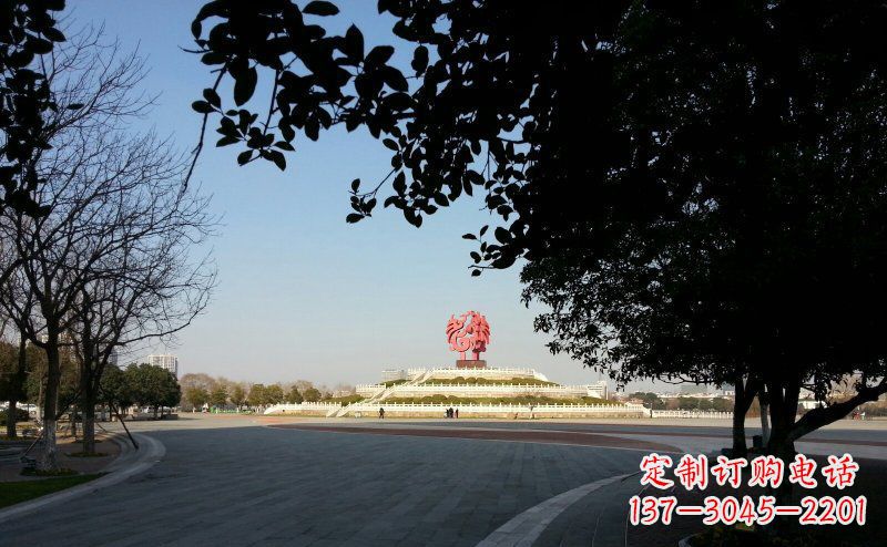 常州不锈钢凤凰雕塑——展现传统文化之美