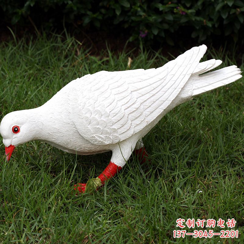 常州精致的不锈钢鸽子雕塑