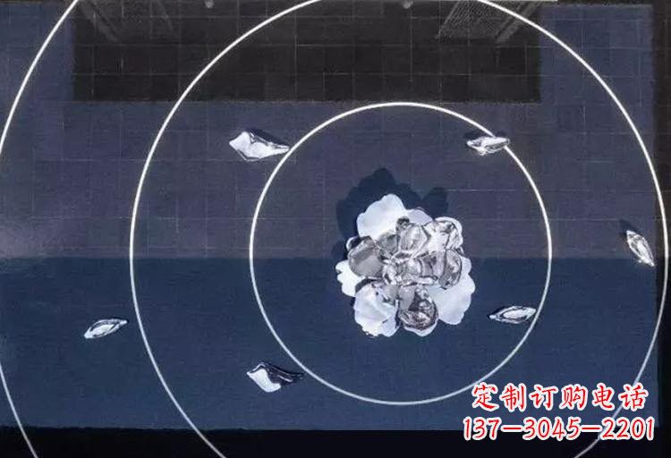 常州不锈钢莲花雕塑——给公园增添一抹绚丽