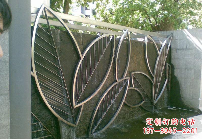 常州不锈钢树叶雕塑——艺术与科技的完美结合