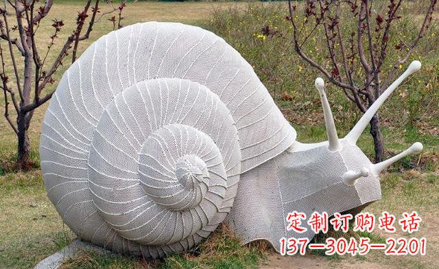 常州不锈钢蜗牛雕塑——让艺术与自然相结合