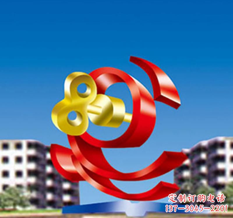 常州不锈钢飘带雕塑给公园景观带来独特美感
