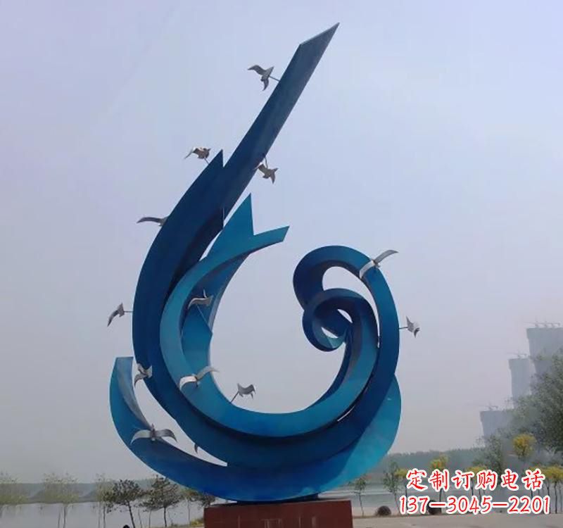 常州不锈钢鸽子雕塑——缔造城市新景象