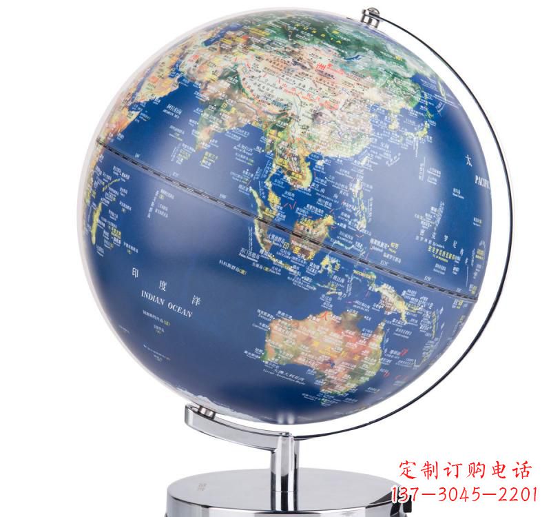 常州不锈钢广场地球仪雕塑