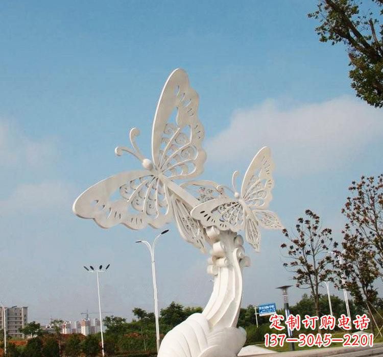 常州不锈钢广场蝴蝶雕塑