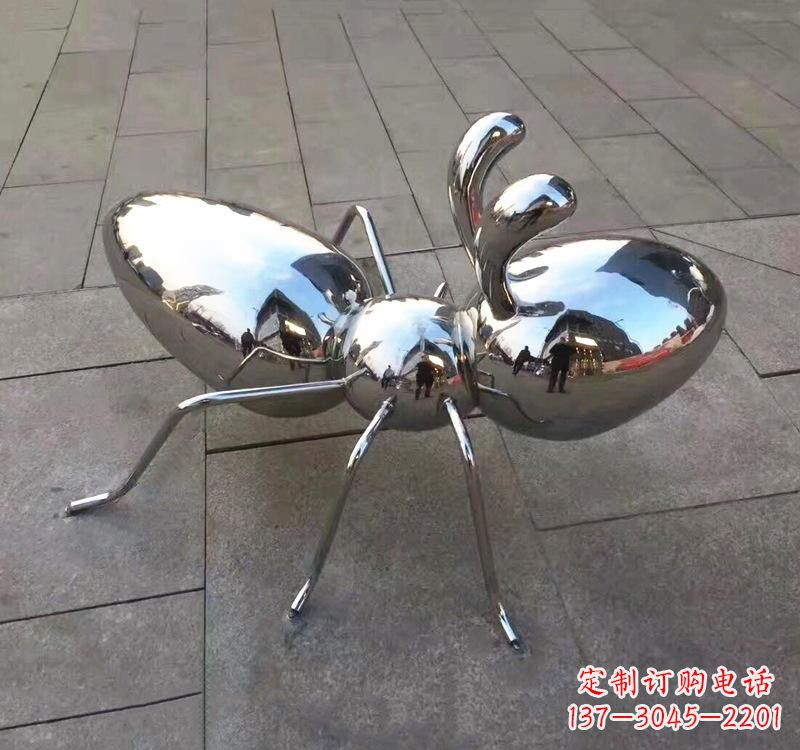 常州不锈钢广场蚂蚁雕塑