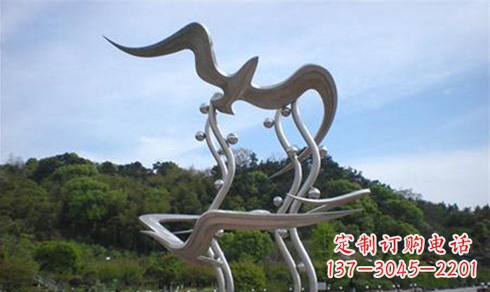 常州海鸥雕塑传递自然之美