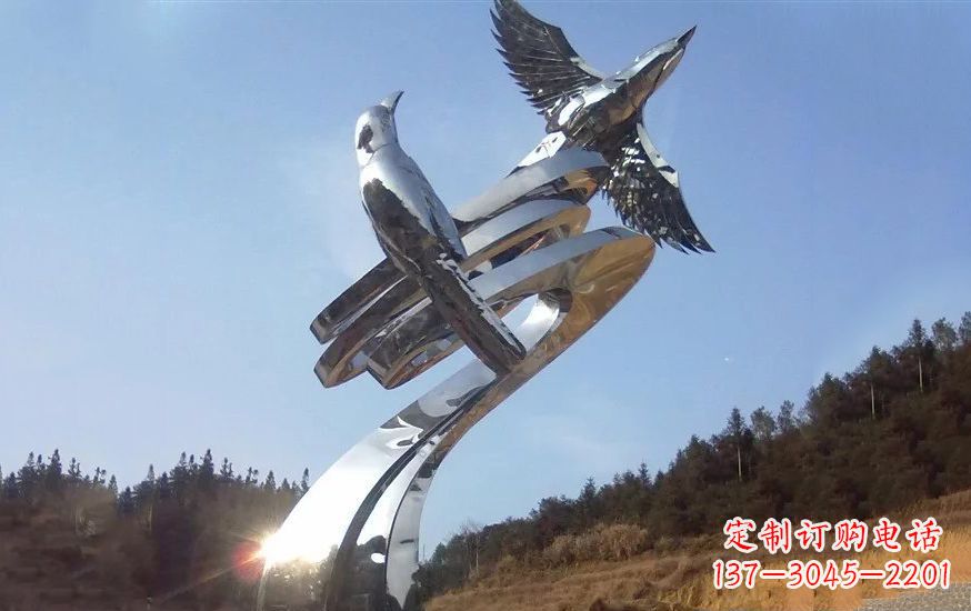 常州不锈钢动物雕塑——美化城市环境