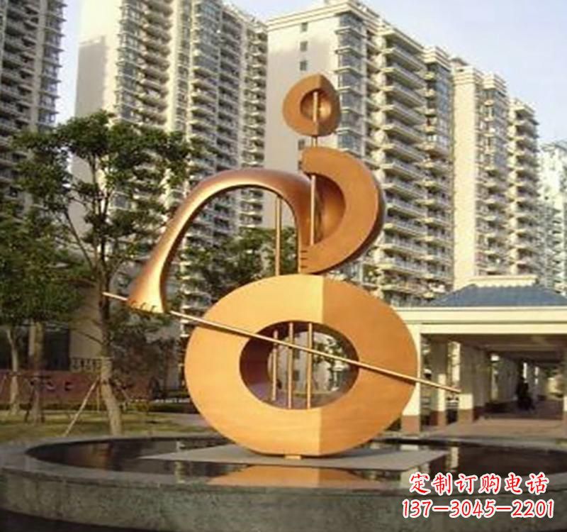 常州不锈钢葫芦乐器雕塑精致的艺术瑰宝