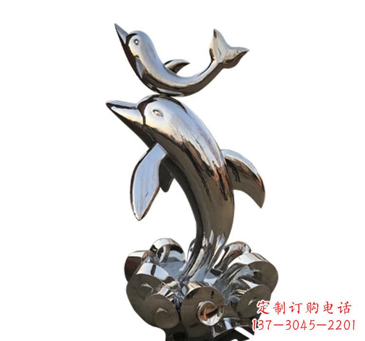 常州海豚雕塑艺术与自然的完美结合