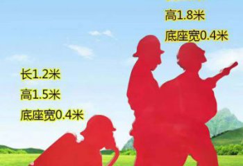 常州表彰消防英雄——不锈钢消防员人物雕塑