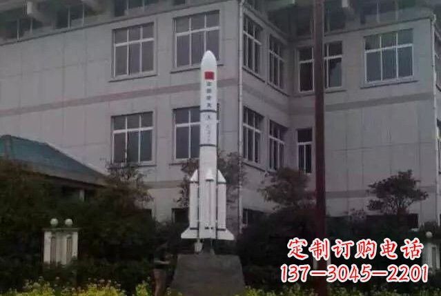 常州不锈钢火箭雕塑给城市带来无限美