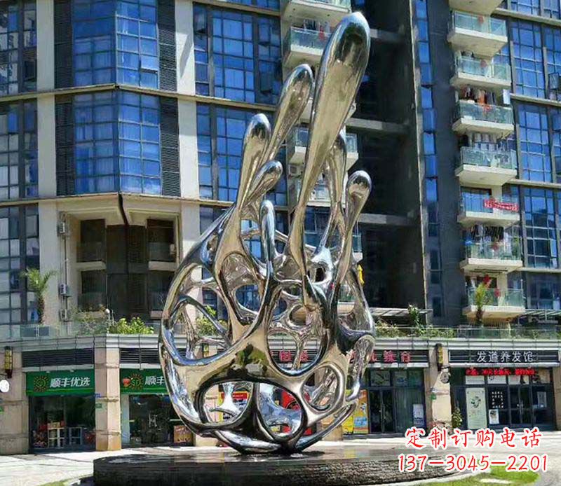 常州不锈钢火龙果雕塑集艺术与自然之美
