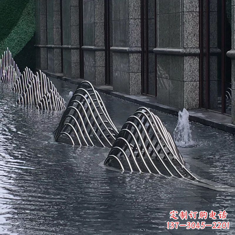 常州不锈钢假山雕塑精美外形,百变造型