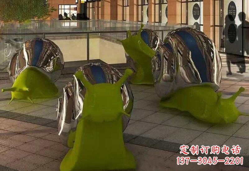 常州不锈钢蜗牛雕塑融合现代技术与传统艺术