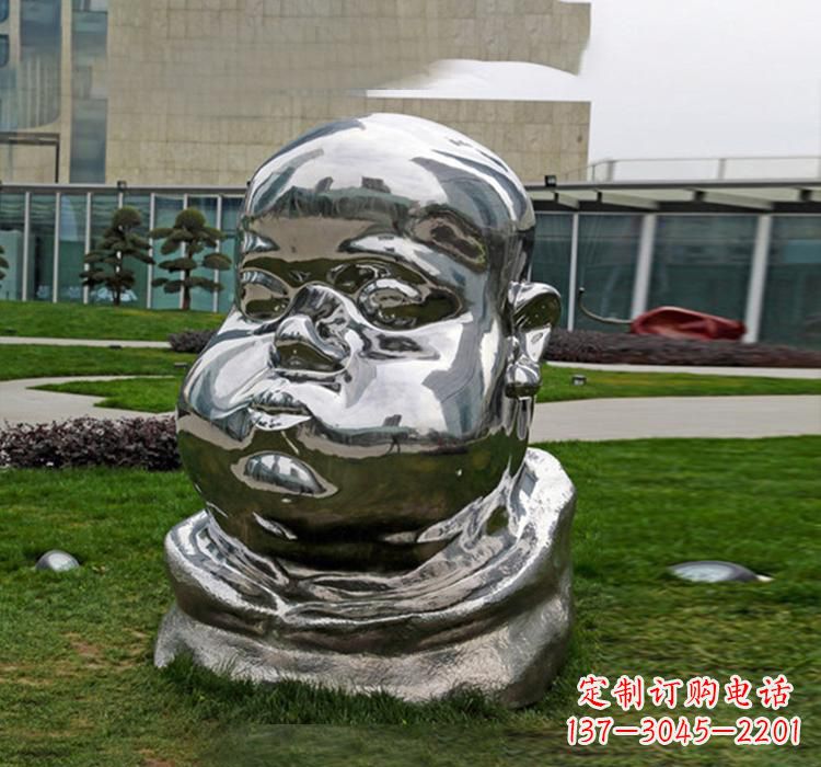 常州精美不锈钢儿童雕塑