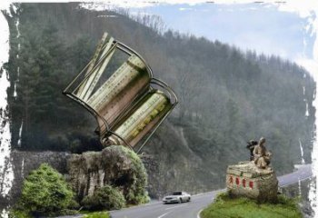 常州神农本草经竹简雕塑——传承中华文化精髓