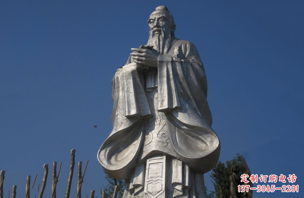常州不锈钢孔子人物雕塑——传承中华文化的精神象征