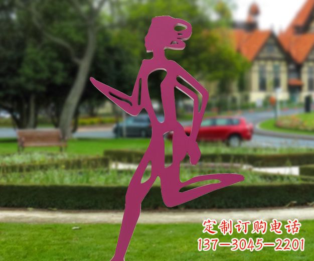 常州精美不锈钢女人雕塑