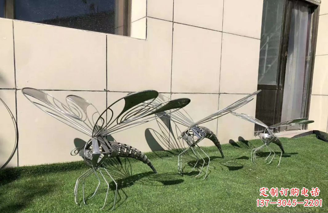 常州不锈钢镂空蝴蝶雕塑
