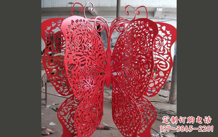 常州不锈钢蝴蝶公园景观雕塑