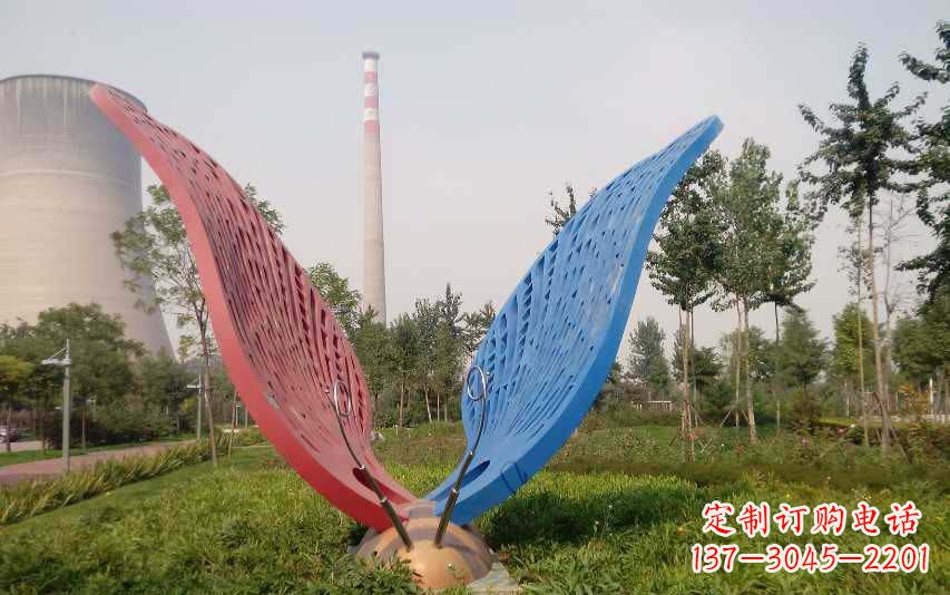 常州不锈钢镂空七星瓢虫雕塑
