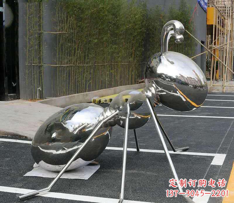 常州不锈钢蚂蚁雕塑——艺术的融合