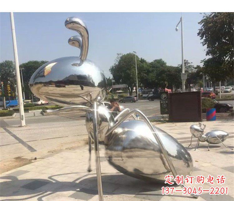 常州不锈钢蚂蚁雕塑艺术与自然的完美结合