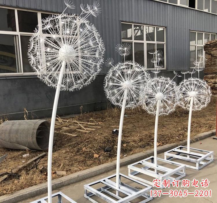 常州不锈钢蒲公英——城市雕塑的精美瑰宝