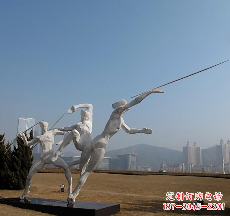 常州不锈钢标枪雕塑